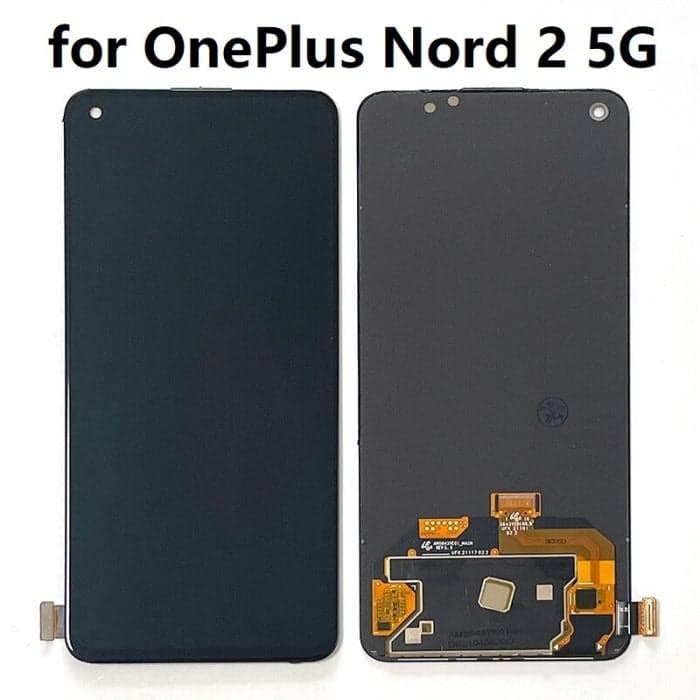 OLED Lcd Display Combo Folder for Oppo Reno 7 5G Black thumbnail 3