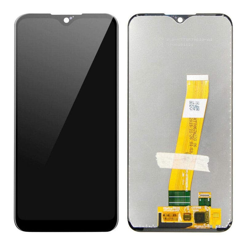 Lcd Display Combo Folder for Samsung Galaxy A01 Black