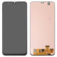 Lcd Display Combo Folder for Samsung Galaxy A20 Black