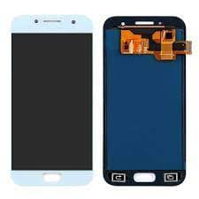 Lcd Display Combo Folder for Samsung Galaxy A3 2017 LightBlue