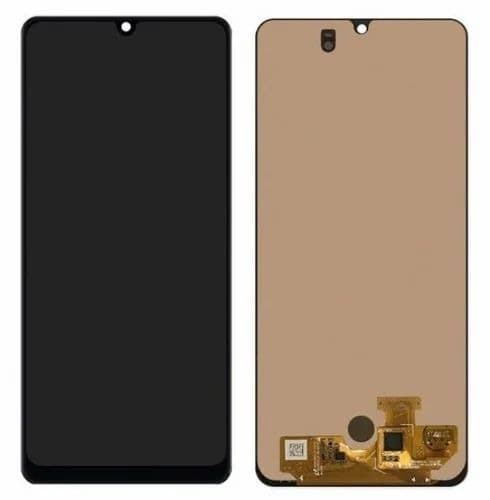 Lcd Display Combo Folder for Samsung Galaxy A31 Black