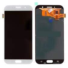 Lcd Display Combo Folder for Samsung Galaxy A7 2017 White
