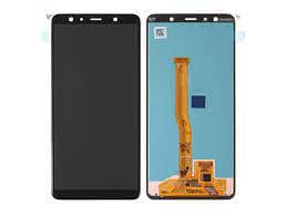 Lcd Display Combo Folder for Samsung Galaxy A7 2018 Black