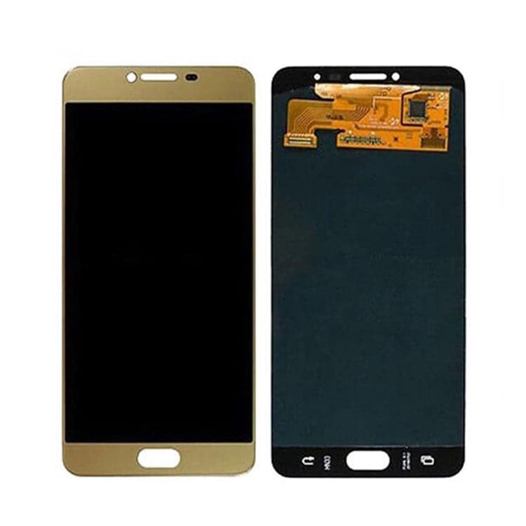 Lcd Display Combo Folder for Samsung Galaxy C7 Gold