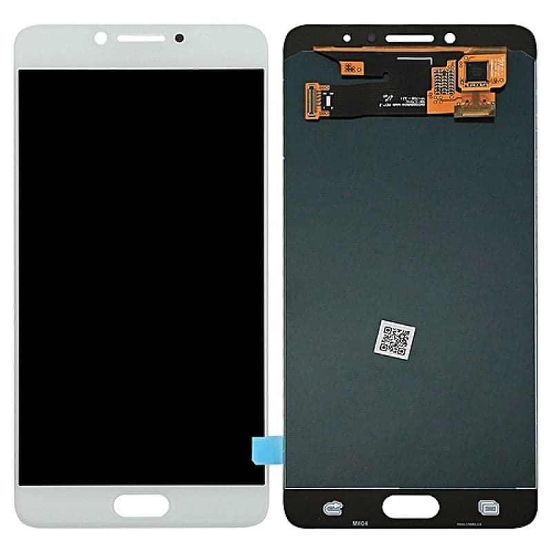 Lcd Display Combo Folder for Samsung Galaxy C7 Pro White