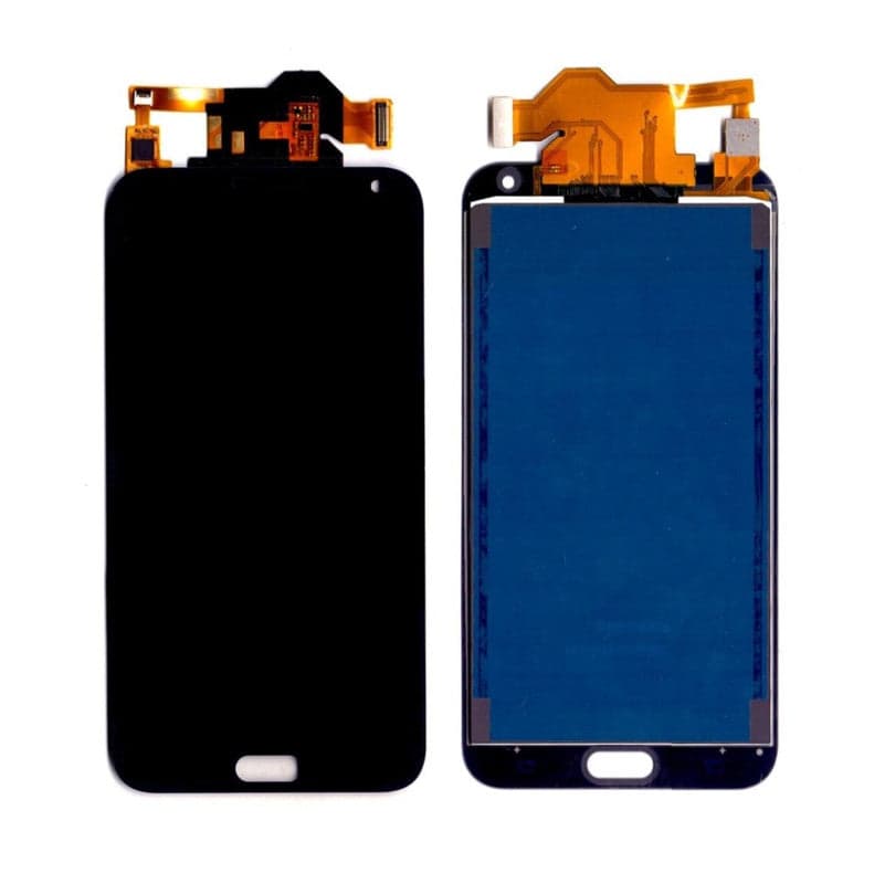 Lcd Display Combo Folder for Samsung Galaxy E7 Black