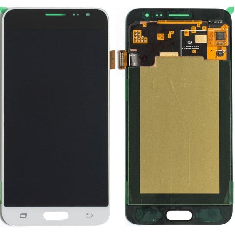 Lcd Display Combo Folder for Samsung Galaxy J3 White