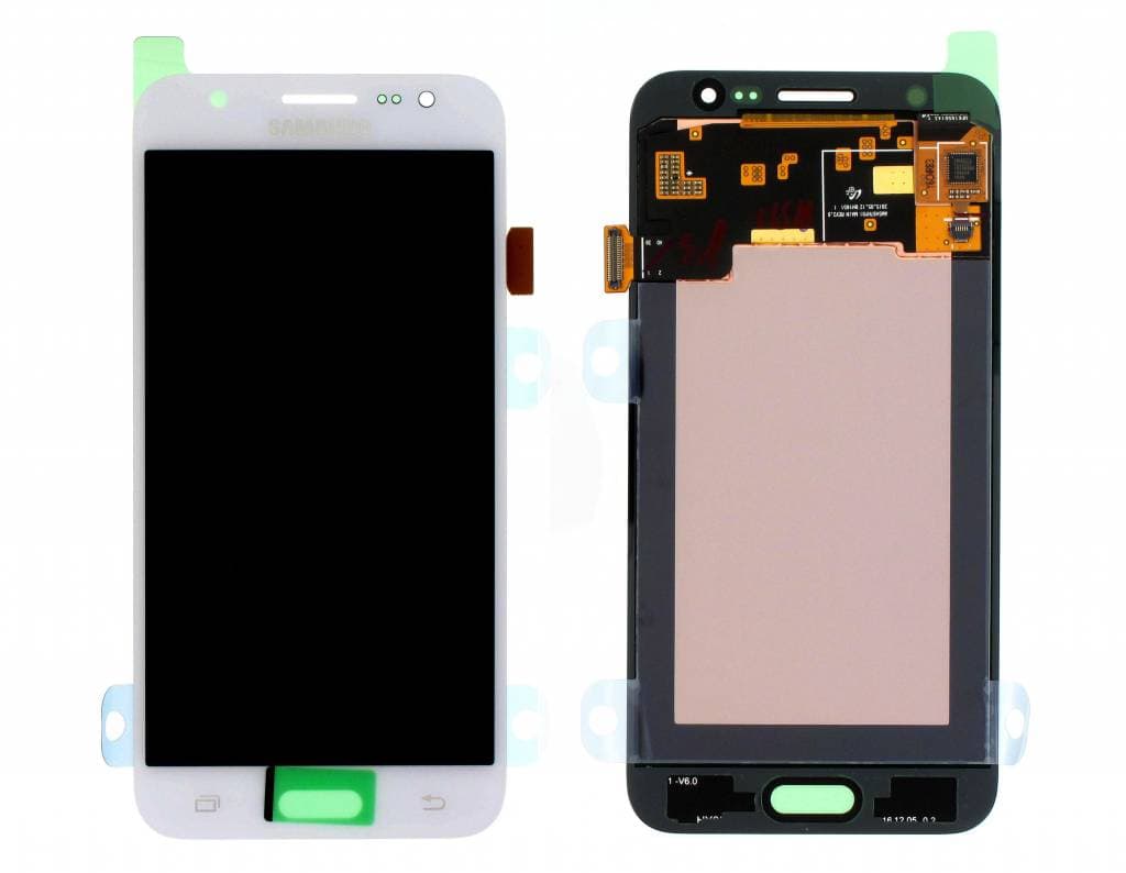 Lcd Display Combo Folder for Samsung Galaxy J5 White