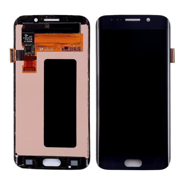 Lcd Display Combo Folder for Samsung Galaxy S6 Edge Black