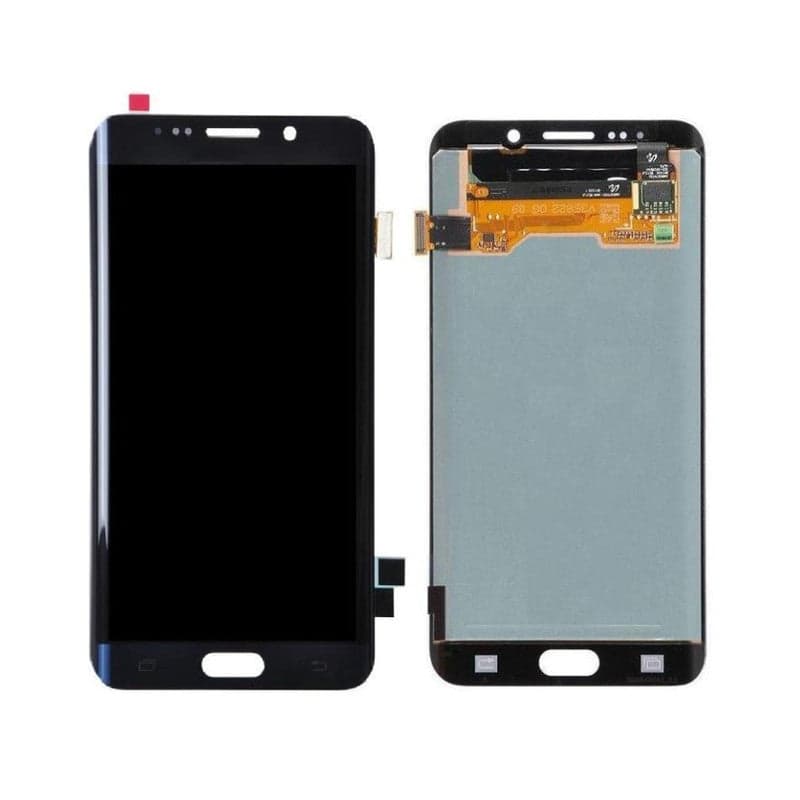 Lcd Display Combo Folder for Samsung Galaxy S6 Edge Plus Black