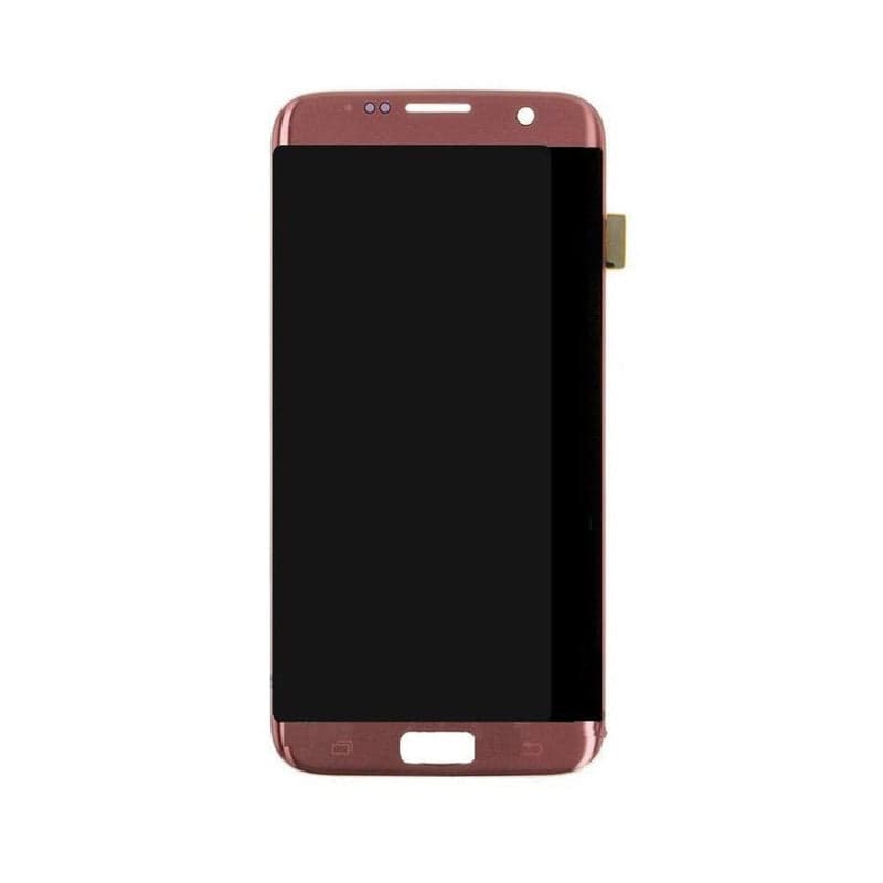 Lcd Display Combo Folder for Samsung Galaxy S7 Edge RoseGold