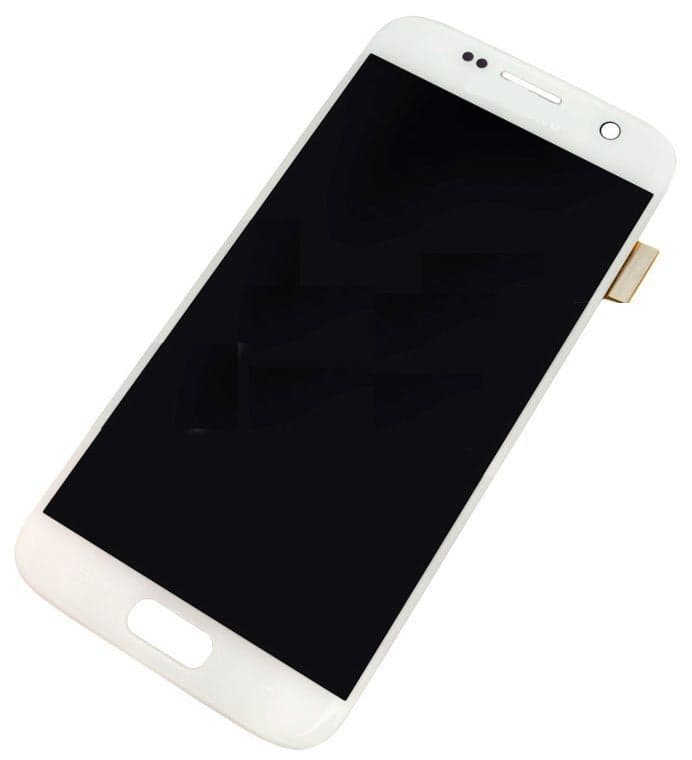 Lcd Display Combo Folder for Samsung Galaxy S7 White