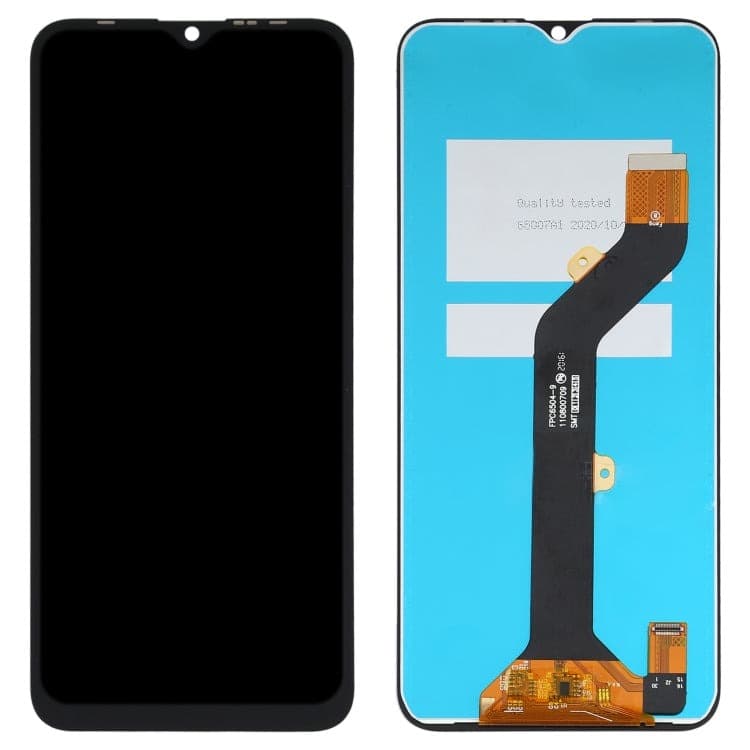 Lcd Display Combo Folder for Tecno Spark 7T KF6 Black