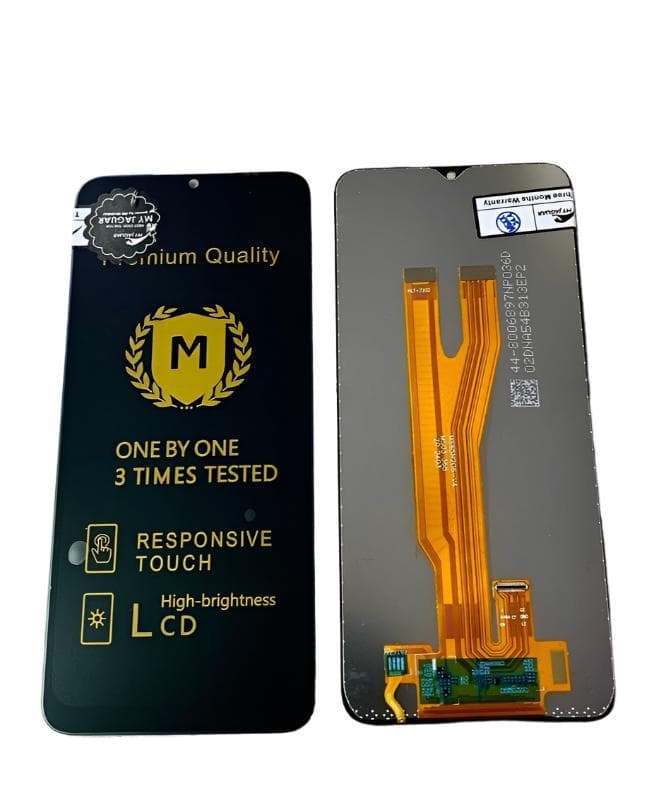 Lcd Display Combo for Lava Blaze X1 5G Black