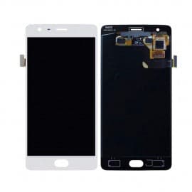 Lcd Display Combo Folder for OnePlus 3 Silver