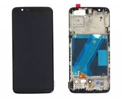 Lcd Display Combo Folder with Frame for OnePlus 5T Black