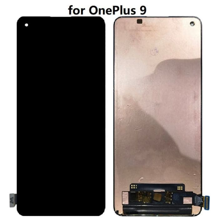 OLED Lcd Display Combo Folder for OnePlus 9 Black