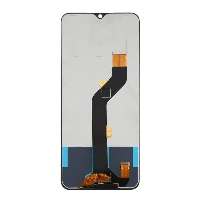 Lcd Display Combo Folder for Infinix Hot 12 X689F Black thumbnail 2
