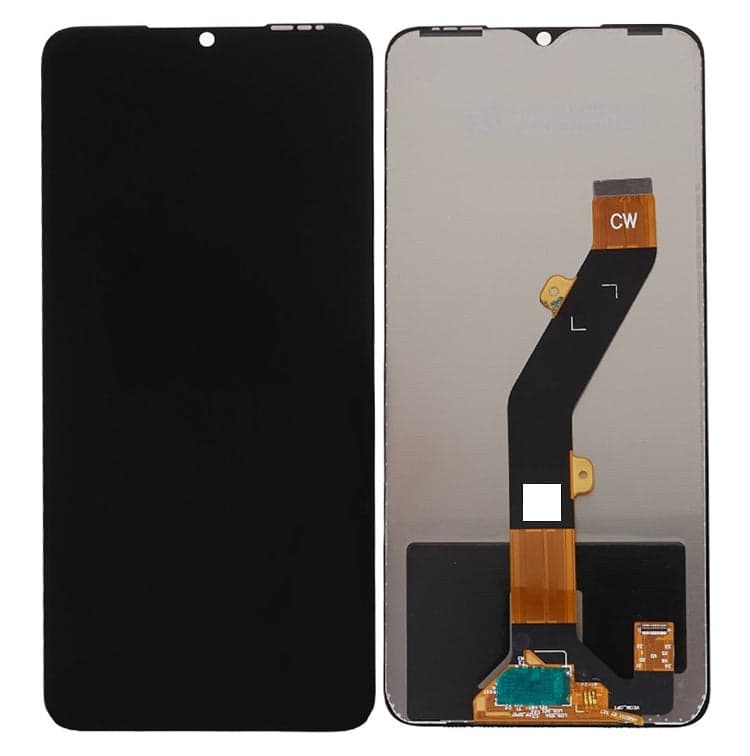 Lcd Display Combo Folder for Infinix Hot 30i X669 Black thumbnail 2