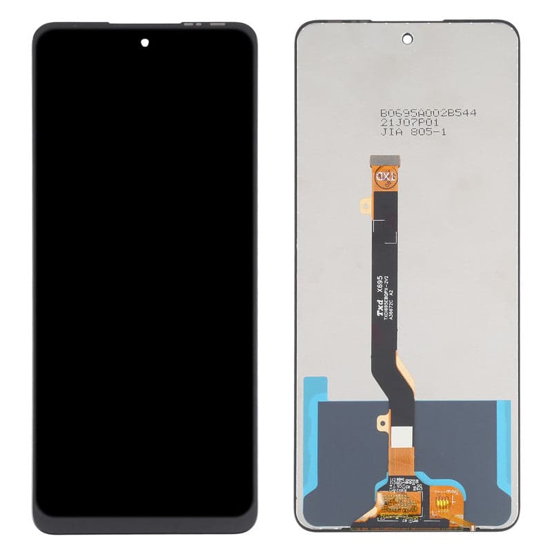 Lcd Display Combo Folder for Infinix Hot 11s X6812 Black