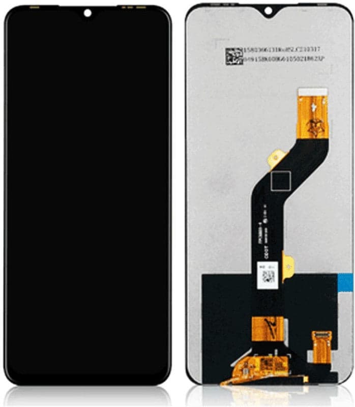 Lcd Display Combo Folder for Infinix Note 12i X6819 Black thumbnail 2