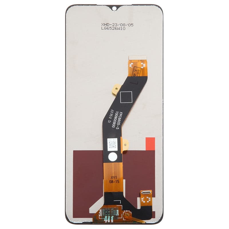 Lcd Display Combo Folder for Infinix Smart 7 HD X6516 Black thumbnail 2