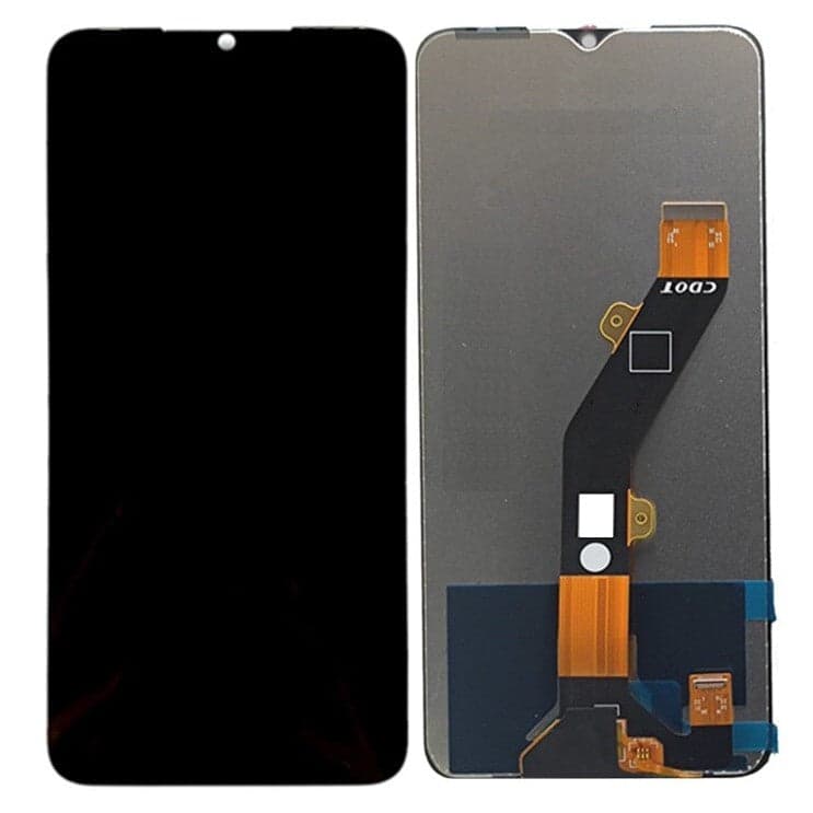 Lcd Display Combo Folder for Infinix Smart 7 HD X6516 Black thumbnail 3