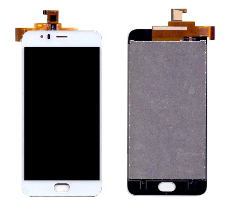 Lcd Display Folder Combo for INFOCUS A3 White