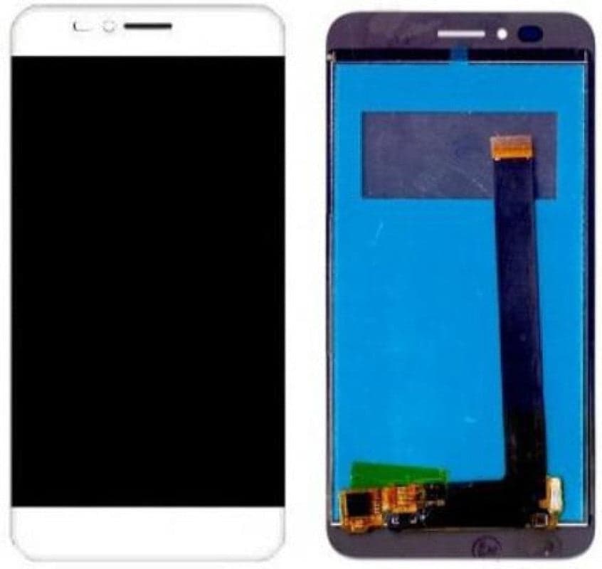 Lcd Display Folder Combo for INTEX AQUA S7 Black