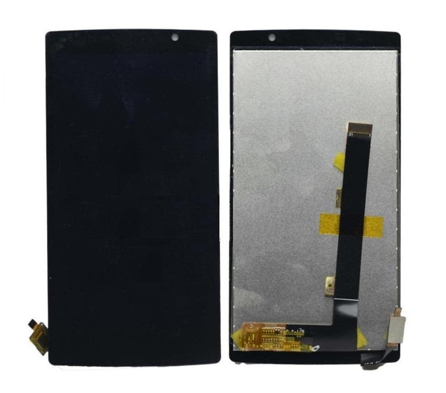 Lcd Display Folder Combo for INTEX CRAZE Black