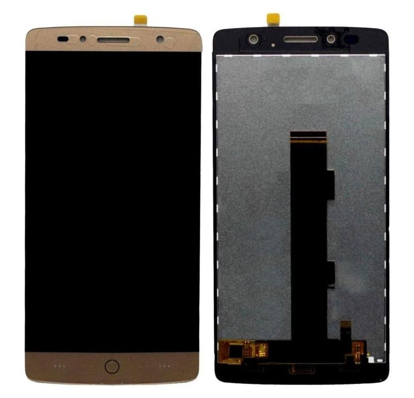Lcd Display Folder Combo for INTEX ELITE E1 Black
