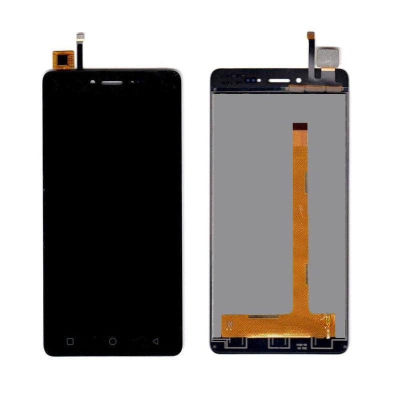 Lcd Display Folder Combo for INTEX ELYTE6 Black