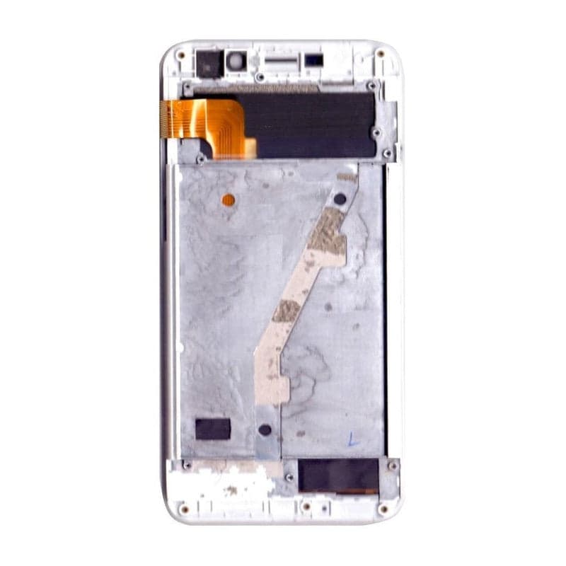 Lcd Display Folder Combo for INTEX PRIME 4G White