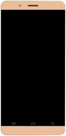 Lcd Display Folder Combo for INTEX PRO 4G Black