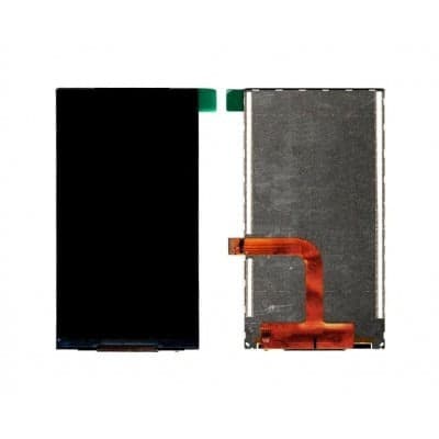 Lcd Display Folder Combo for INTEX SCAN FB Black