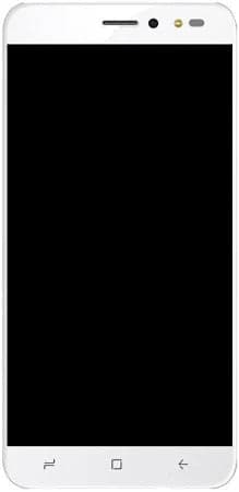 Lcd Display Folder Combo for INTEX UDAY white