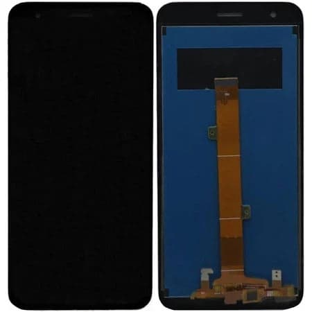 Lcd Display Folder Combo for Itel A27 Black