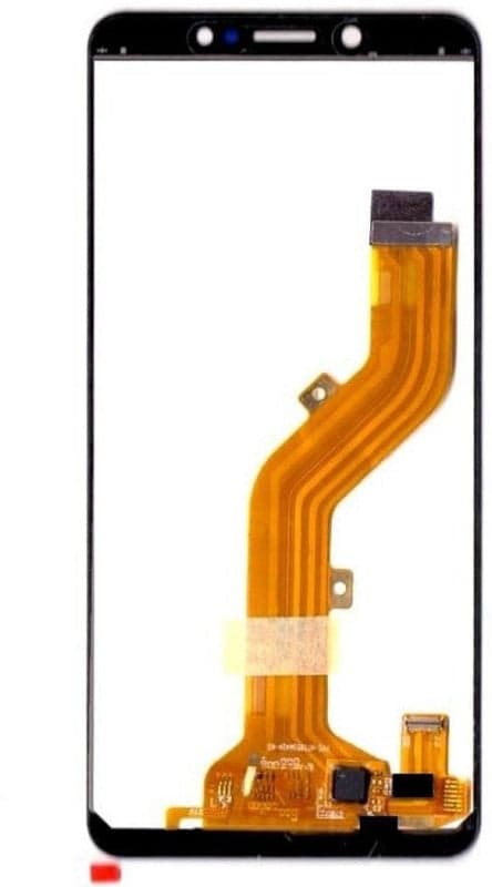 LCD Display Folder Combo for Itel A44 Black thumbnail 2