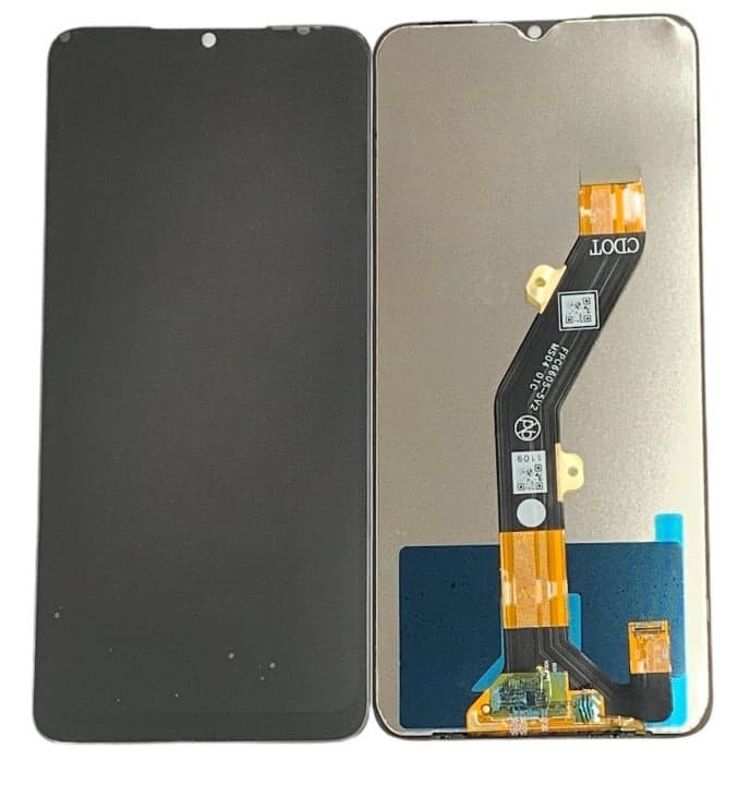 LCD Display Folder Combo for Itel A60 Black