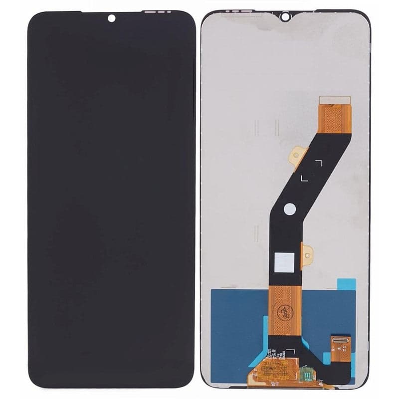 LCD Display Folder Combo for Itel S23 Black thumbnail 3