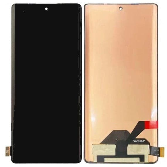 LCD Display Folder Combo for Itel S23 Plus Black (With Finger Working)