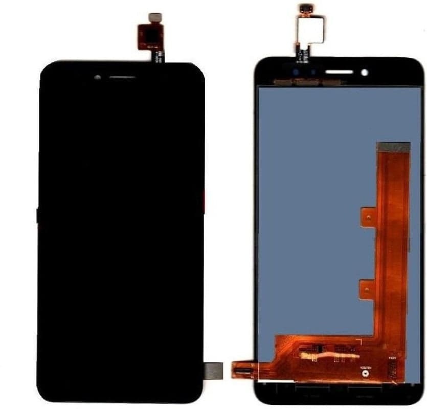 Lcd Display Folder Combo for ITELL S41 Black