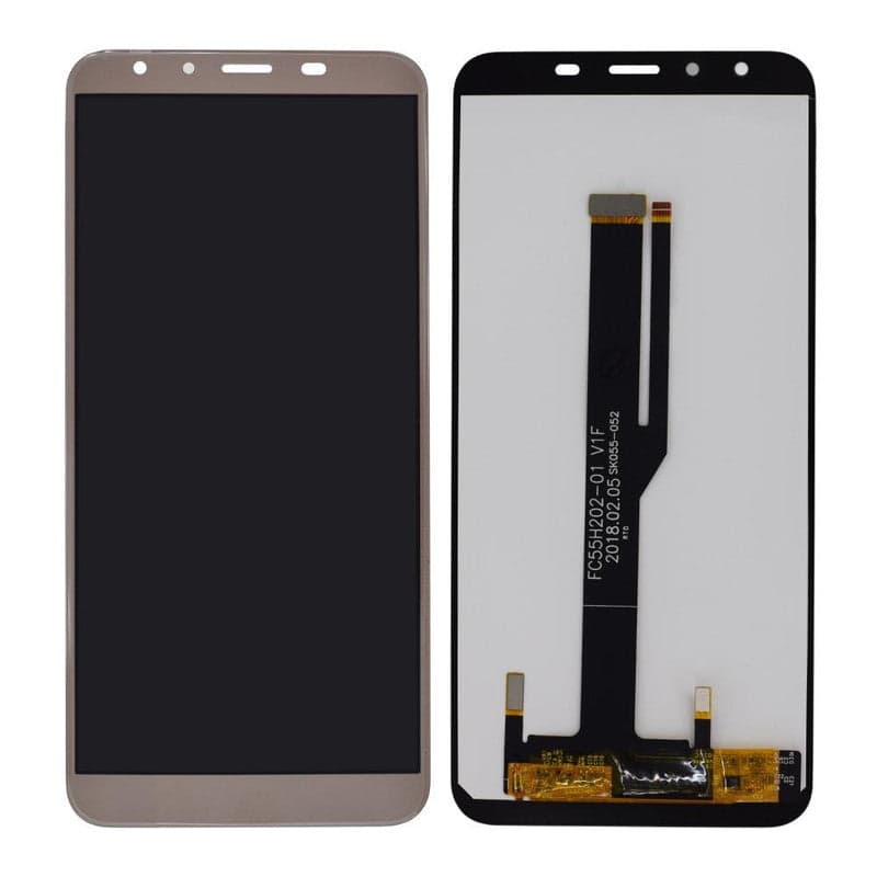 Lcd Display Folder Combo for IVOOMI i2 Black
