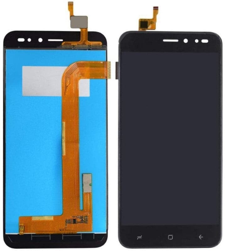 Lcd Display Folder Combo for IVOOMI me 3 Black