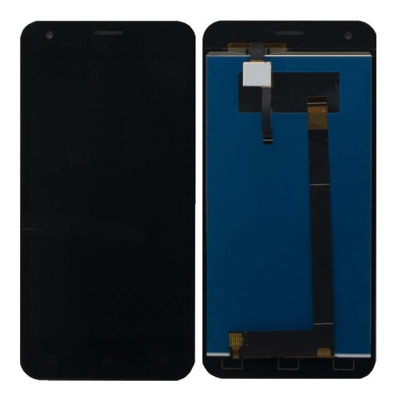 Lcd Display Folder Combo for IVOOMI me 5 Black