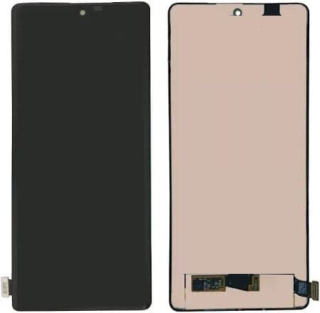 Lcd Display Folder Combo for Lava Agni 2 5G Black thumbnail 2