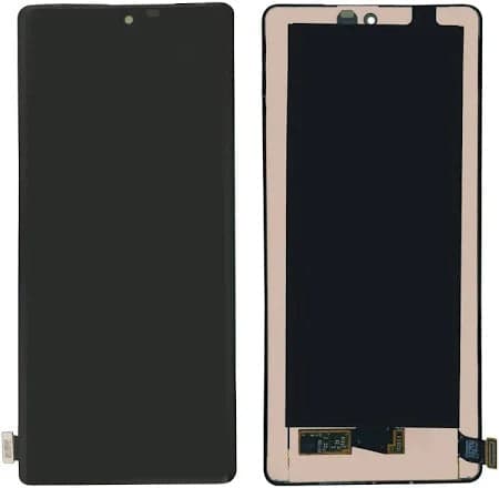 Lcd Display Folder Combo for Lava Agni 2 5G Black thumbnail 3