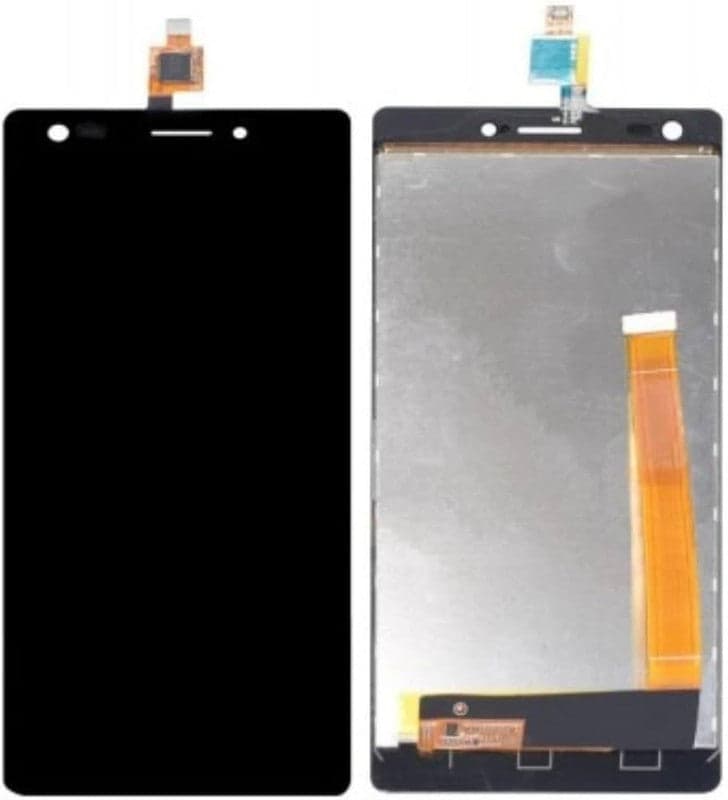 Lcd Display Folder Combo for LAVA X5 Black