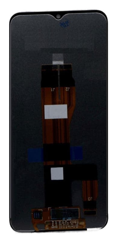 LCD Display Folder Combo for Lava Yuva Black thumbnail 2