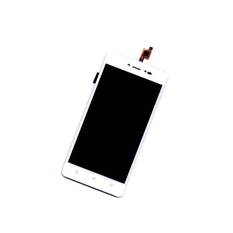 LCD Display Folder Combo for Lava Z60 White thumbnail 2